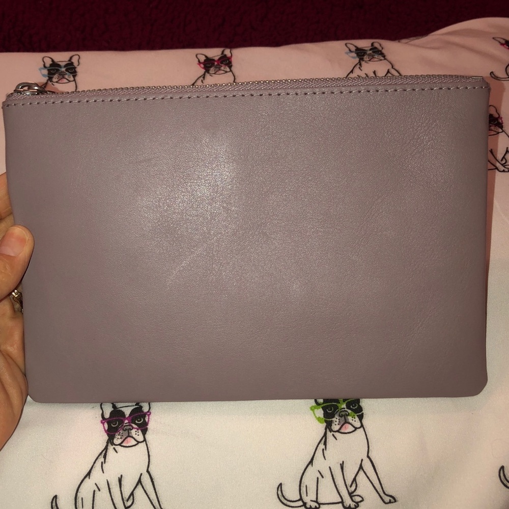 Madewell The Leather Pouch Clutch